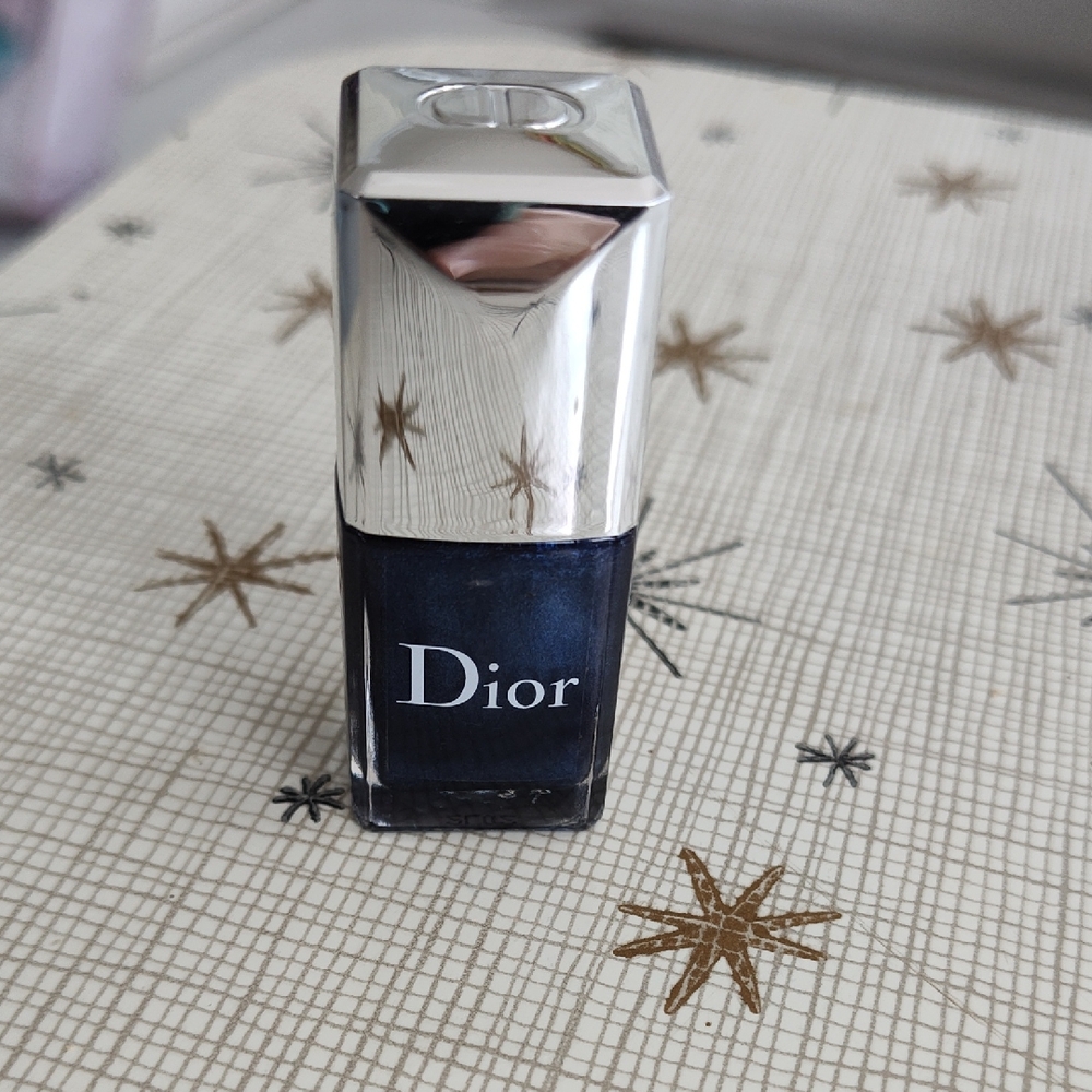 Dior Blue Nail Polish